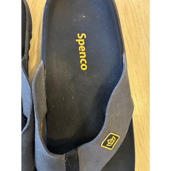 Spenco Men\'s Yumi Pure flip-flop sandals black Grey Vacation Beach Comfy Mens 13 main image 5